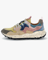 Flower Mountain Womens Yamano 3 Suede & Nylon - Dark Brown / Rose / Zucca