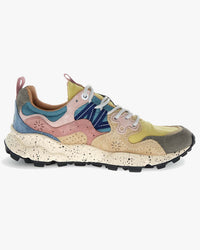 Flower Mountain Womens Yamano 3 Suede & Nylon - Dark Brown / Rose / Zucca