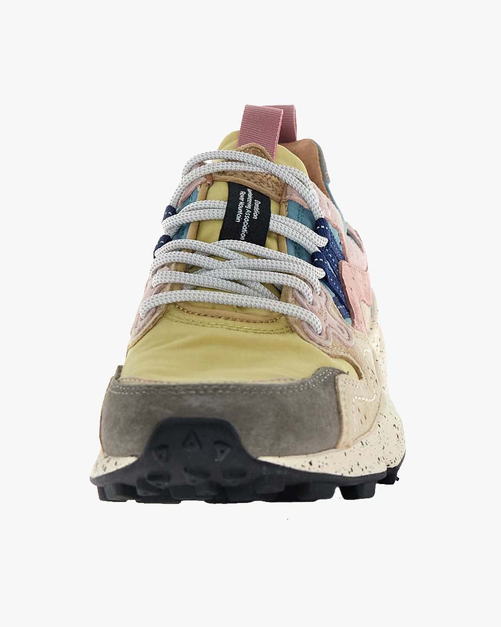 Flower Mountain Womens Yamano 3 Suede & Nylon - Dark Brown / Rose / Zucca