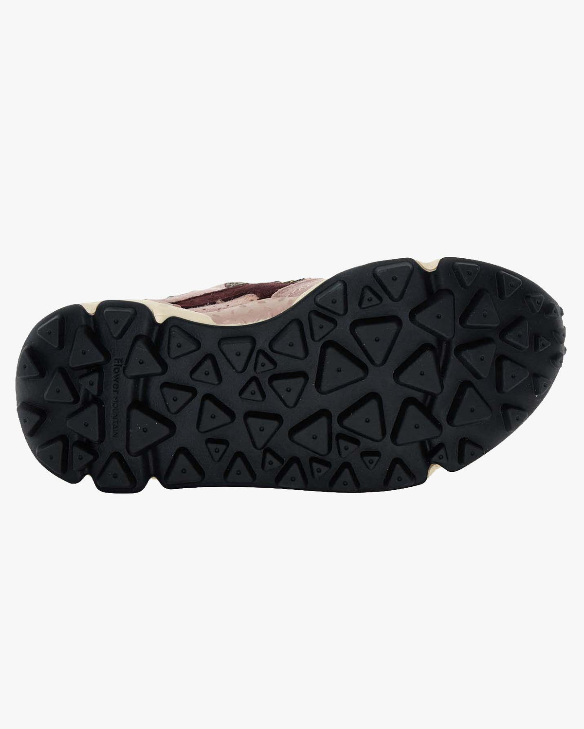 Flower Mountain Womens Yamano 3 Suede & Wool Knit - Purple / Pink / Brown