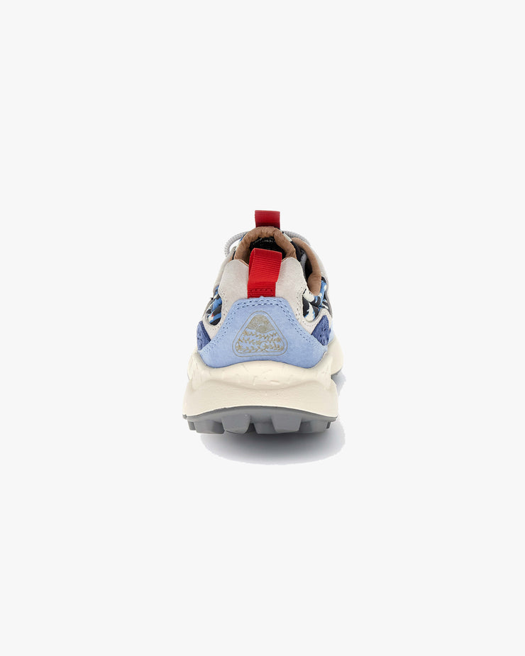 Flower Mountain Womens Yamano 3 Suede & Nylon Camo - Light Blue / Azure