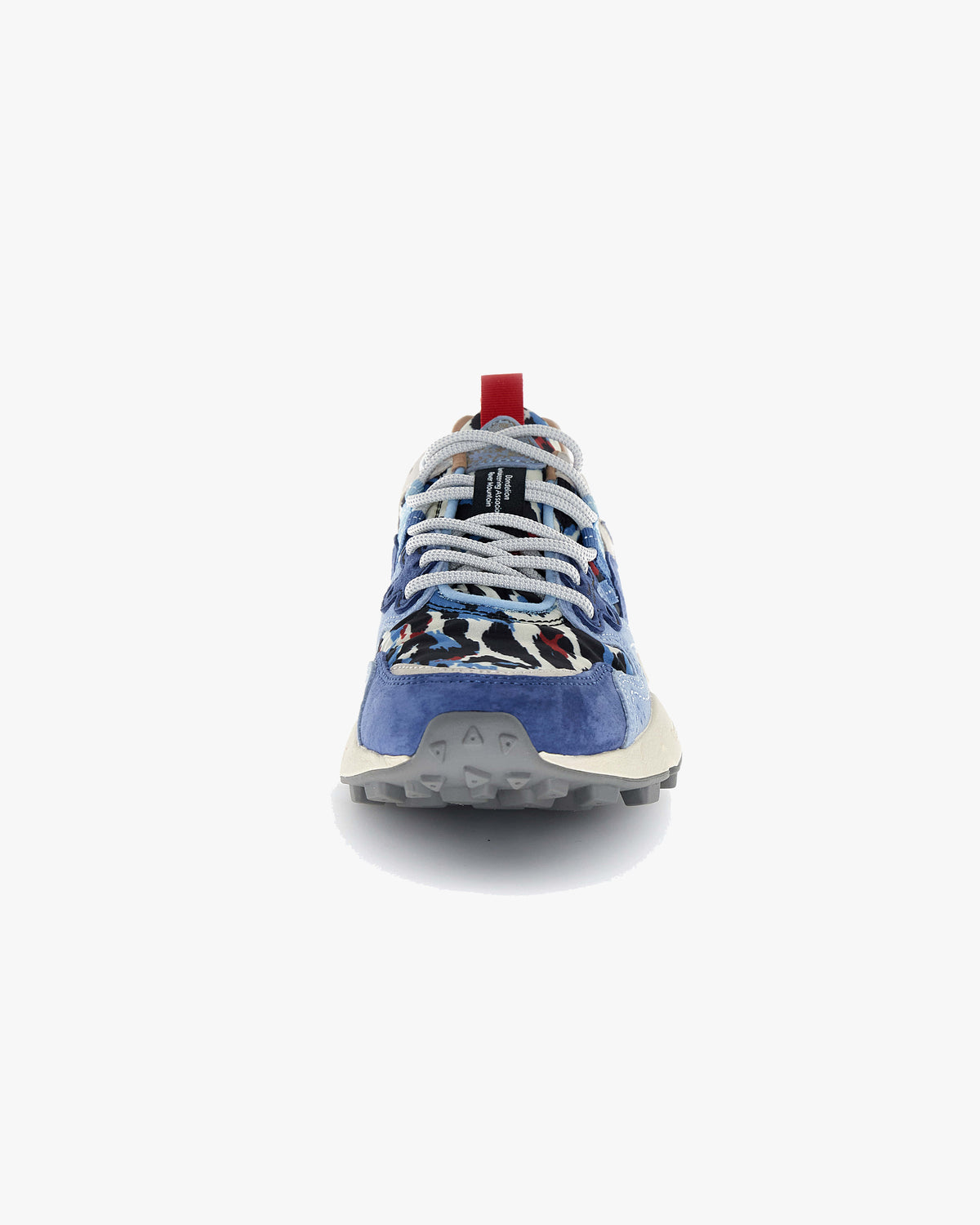 Flower Mountain Womens Yamano 3 Suede & Nylon Camo - Light Blue / Azure