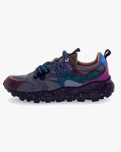Flower Mountain Yamano 3 Suede & Nylon - Anthracite / Black / Dark Grey