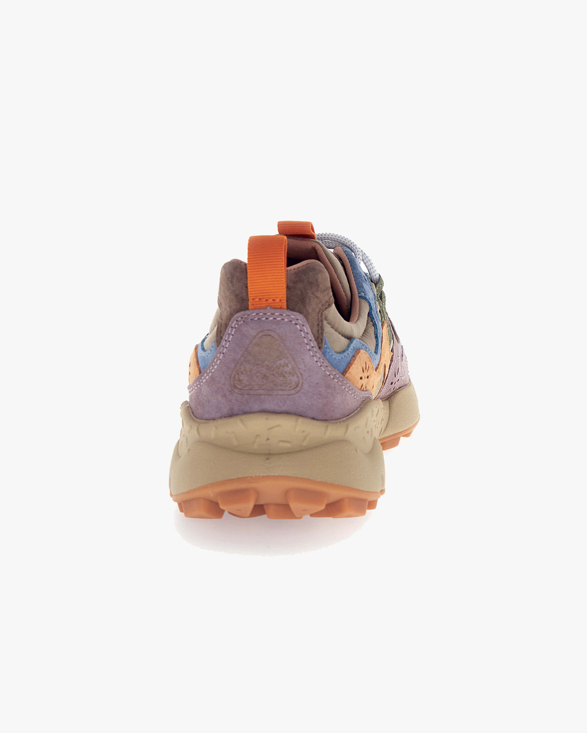 Flower Mountain Yamano 3 Suede & Nylon - Petrol / Grey / Light Papaya | Flower Mountain Trainers | JEANSTORE