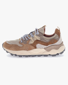 Flower Mountain Yamano 3 Suede & Nylon - Mud / Beige / Grey