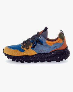 Flower Mountain Yamano 3 Suede & Nylon - Papaya / Black / Petrol