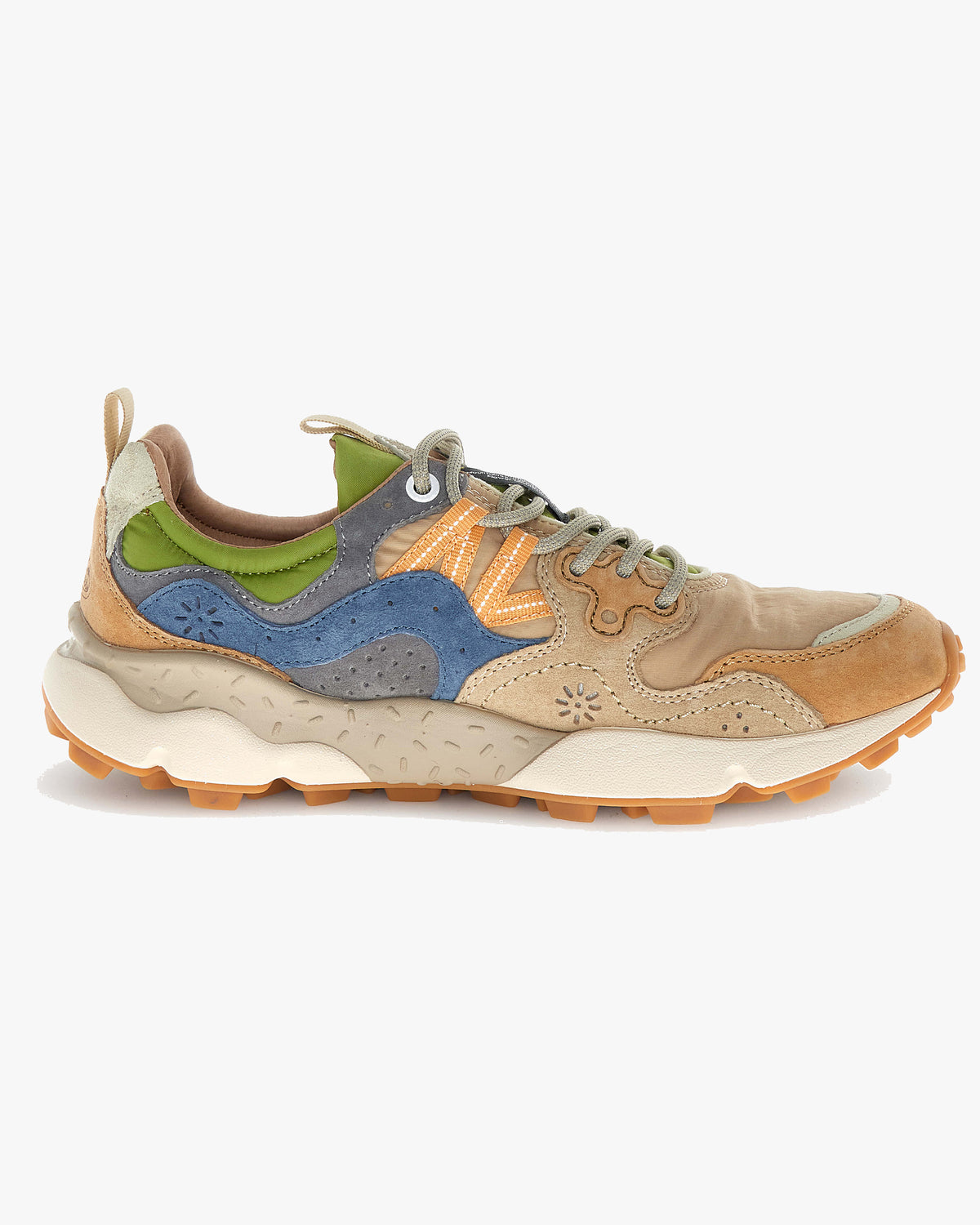 Flower Mountain Yamano 3 Suede & Nylon - Golden Heart / Ginger / Beige