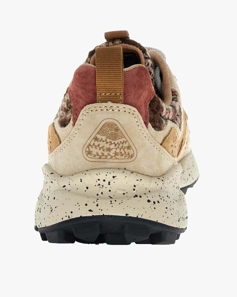 Flower Mountain Yamano 3 Suede & Nylon - Light Brown / Cream / Brown | Flower Mountain Trainers | Jeanstore