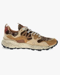 Flower Mountain Yamano 3 Suede & Nylon - Light Brown / Cream / Brown | Flower Mountain Trainers | Jeanstore