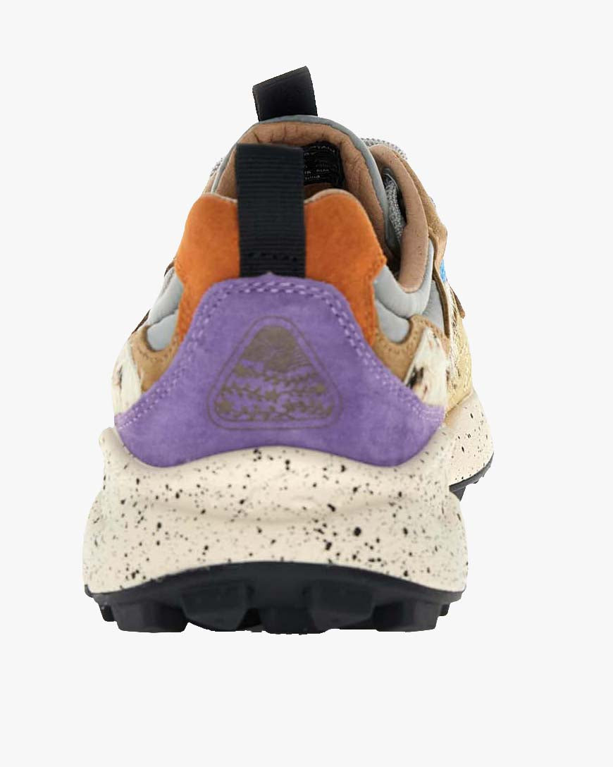Flower Mountain Womens Yamano 3 Suede & Pony Hair - Dark Grey / Light Grey / Zucca