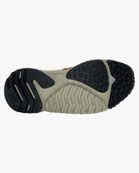 Flower Mountain Yamabushi Suede & Nylon Ripstop - Mud / Dark Brown / Acid
