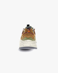 Flower Mountain Yamabushi Suede & Nylon Ripstop - Biscuit / Beige | Flower Mountain Trainers | JEANSTORE