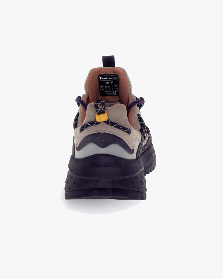 Flower Mountain Yamabushi Suede & Nylon - Dark Grey / Light Grey | Flower Mountain Trainers | JEANSTORE