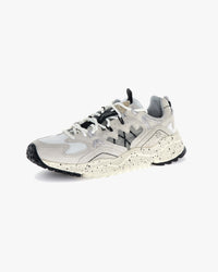 Flower Mountain Yamabushi Suede & Nylon Ripstop - Cream / Off White / Black