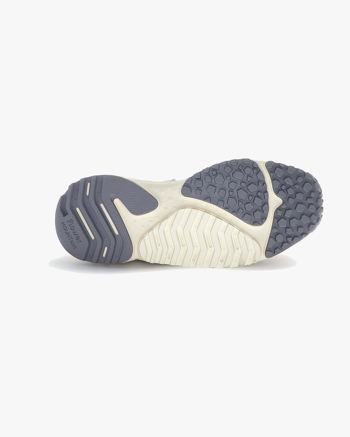 Flower Mountain Womens Yamabushi Suede & Nylon Ripstop - Off White / Pale Lilac