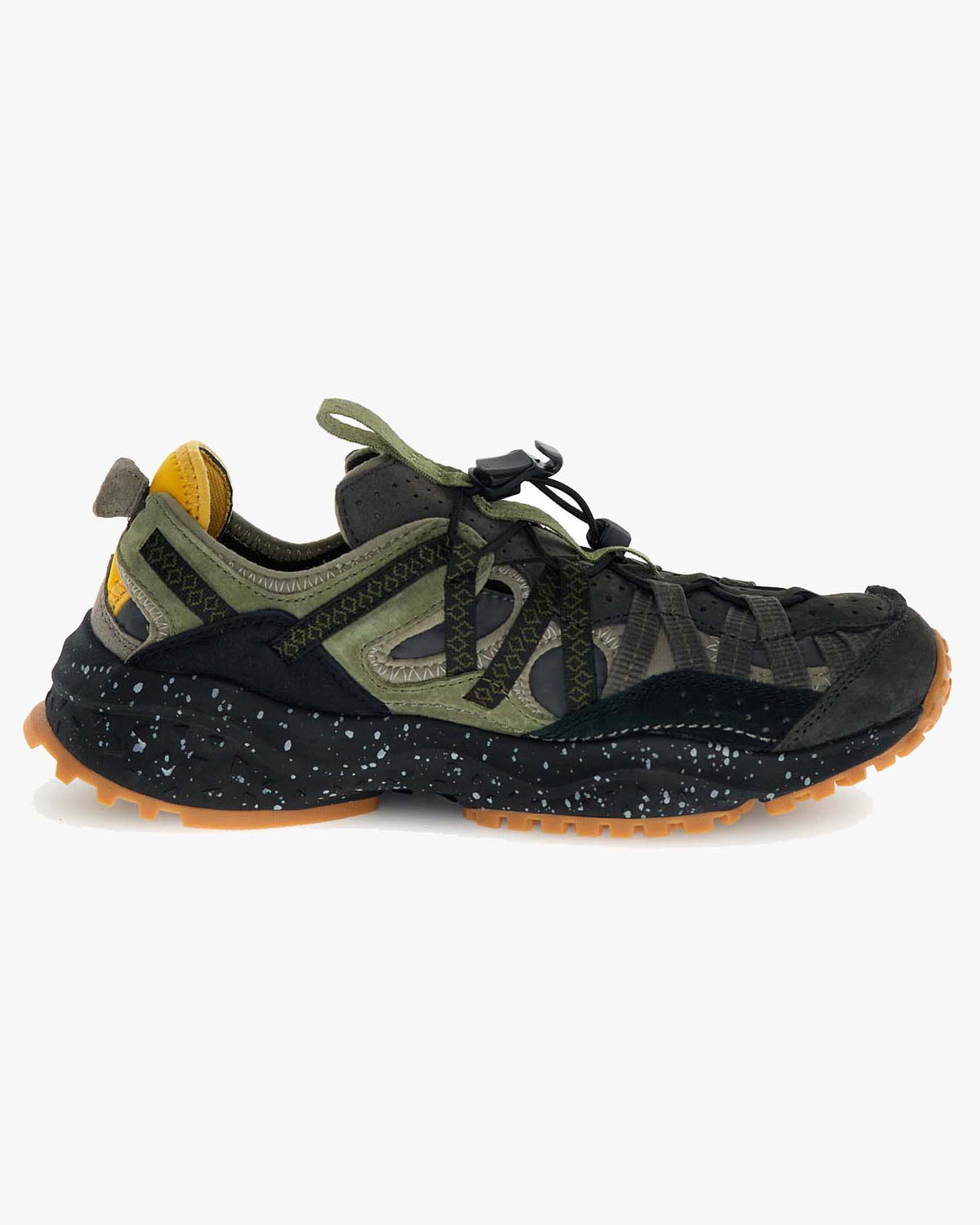 Flower Mountain Kazana Fall Suede & Nylon - Anthracite / Light Brown