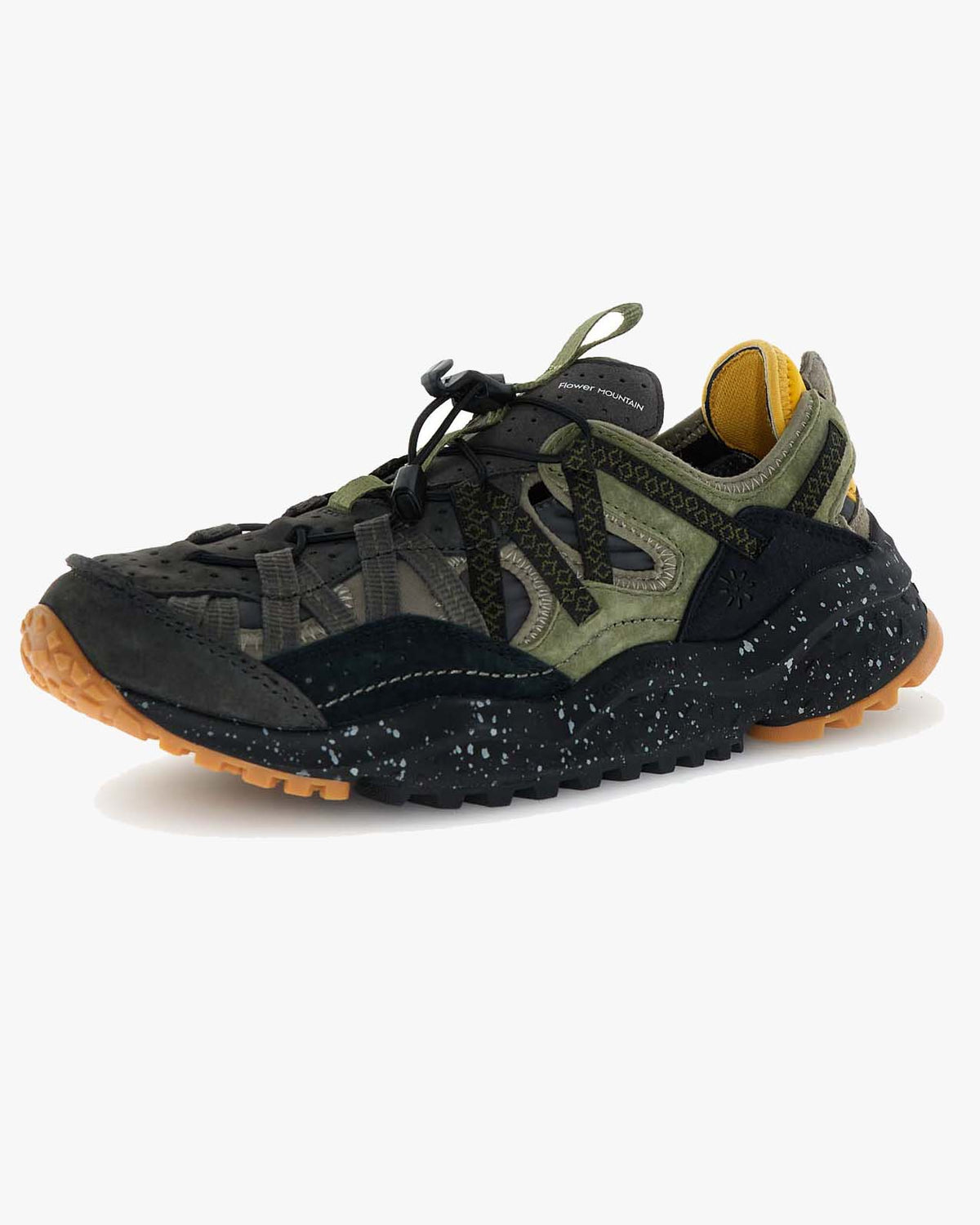 Flower Mountain Kazana Fall Suede & Nylon - Anthracite / Light Brown