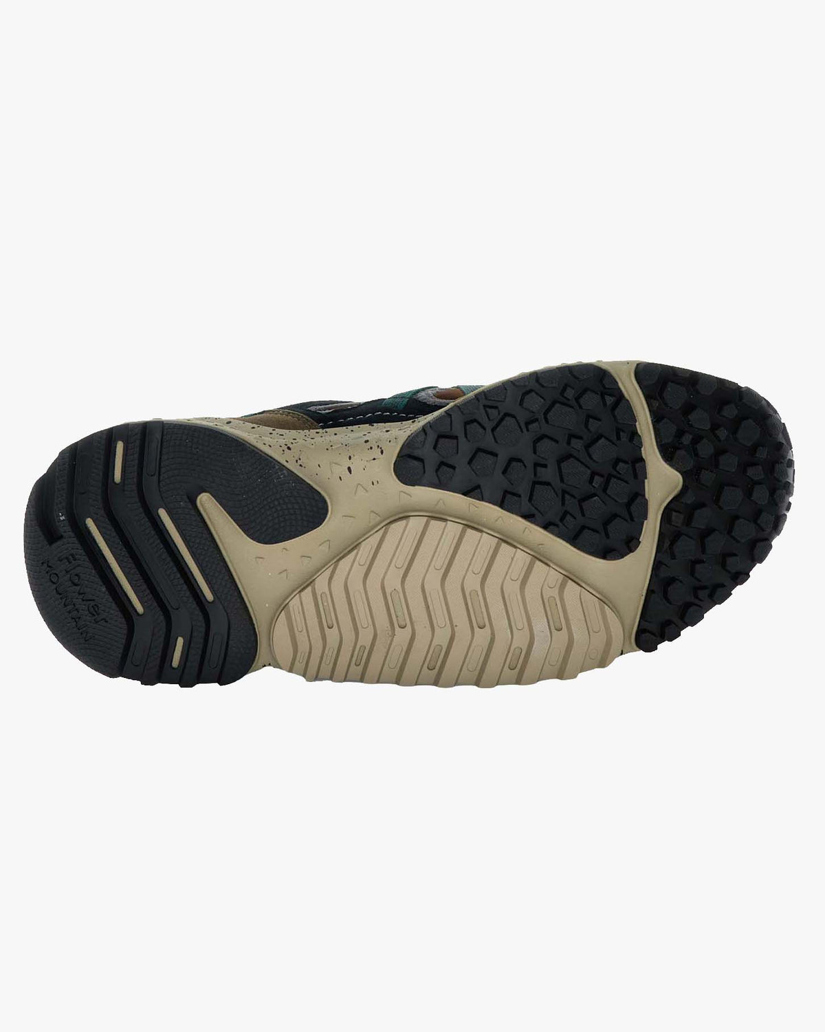 Flower Mountain Kazana Fall Suede & Nylon - Olive / Brown / Dark Green