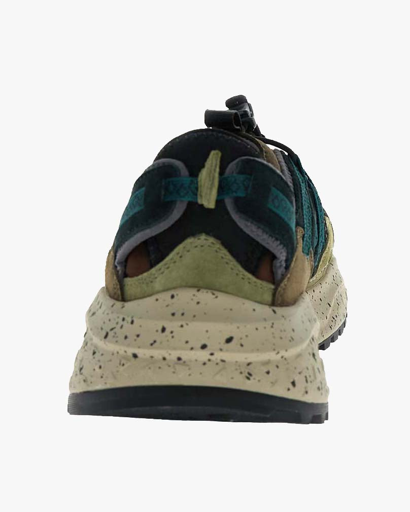 Flower Mountain Kazana Fall Suede & Nylon - Olive / Brown / Dark Green
