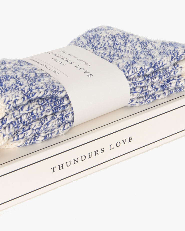 Thunders Love Flammé Collection Socks - Douglas Blue