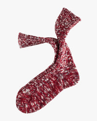 Thunders Love Flammé Collection Socks - Melange Burgundy