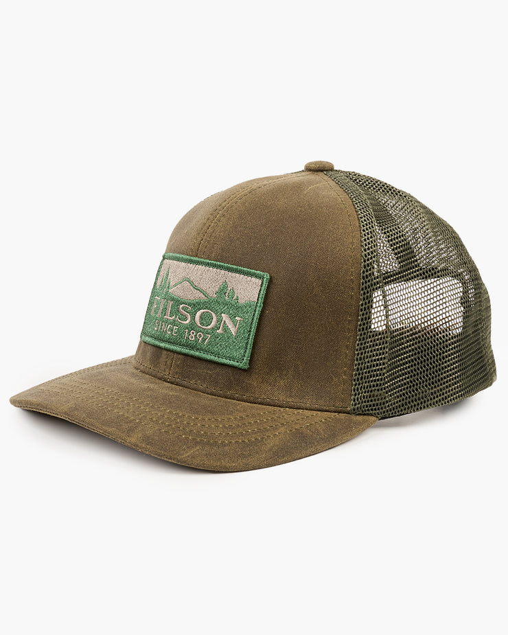 Filson Logger Mesh Cap Otter Green