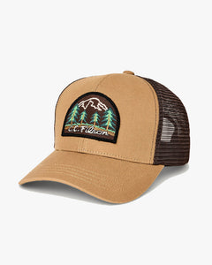 Filson Logger Mesh Cap - Wheat / Wood