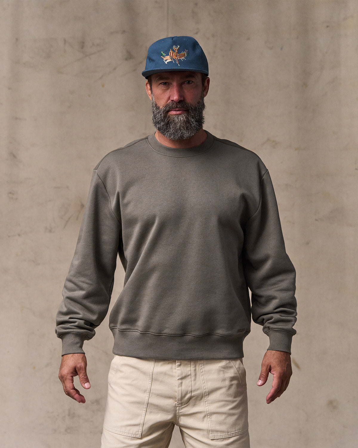 Filson Deer Trucker Cap - Dusty Blue | Filson Hats | JEANSTORE