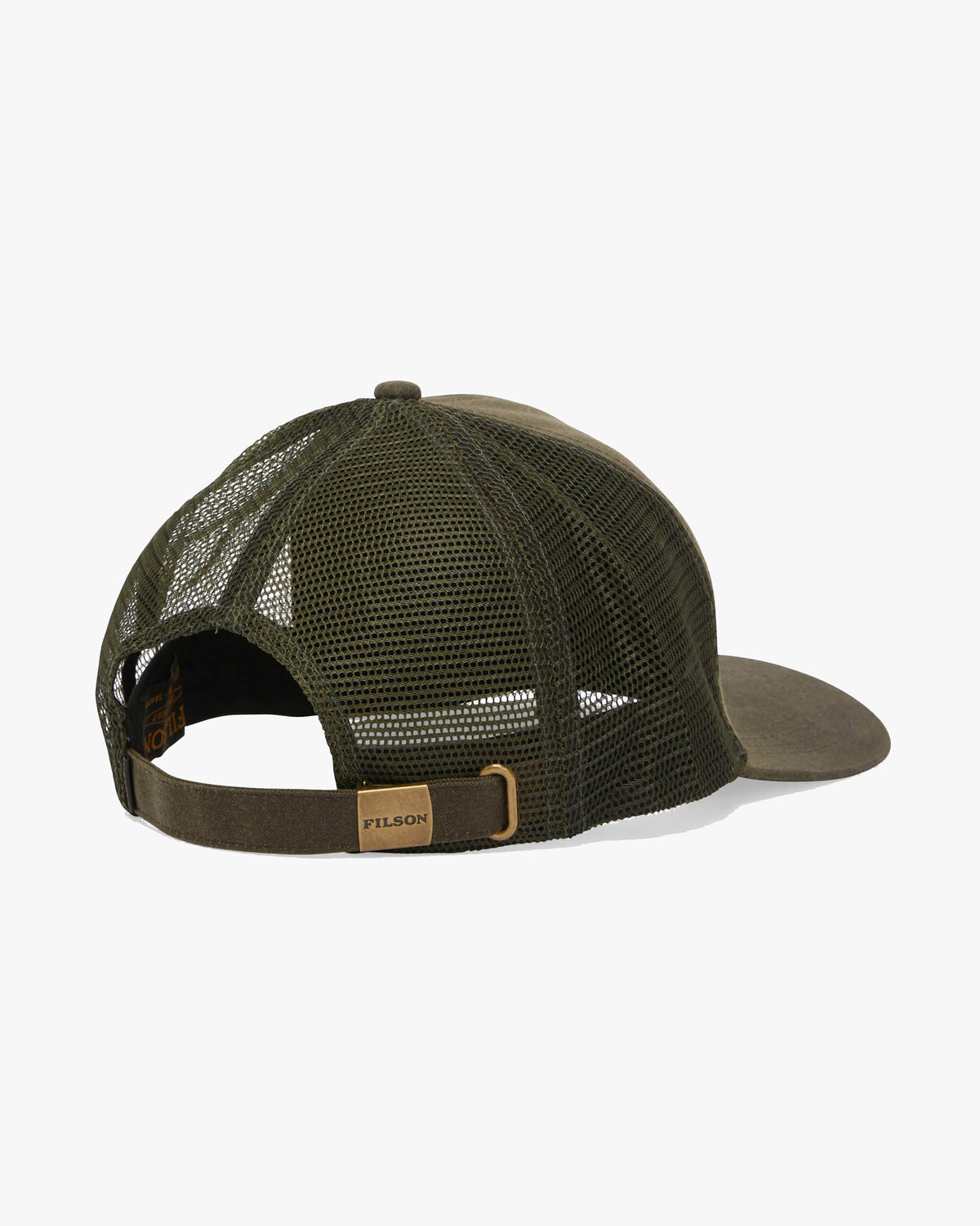 Filson Scenic Waxed Logger Mesh Cap - Otter Green | Filson Hats | JEANSTORE