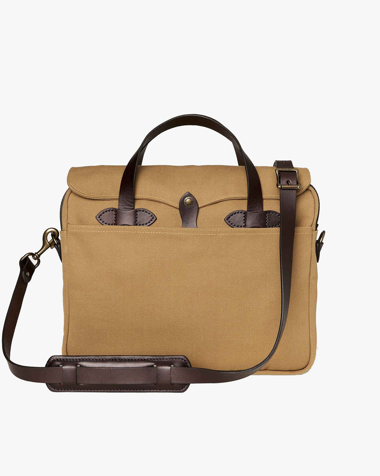 Filson Rugged Twill Original Briefcase - Tan | Filson Bags | JEANSTORE