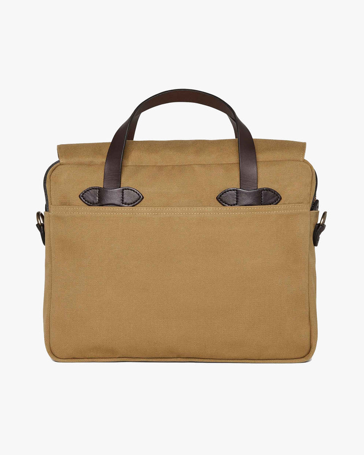 Filson Rugged Twill Original Briefcase - Tan | Filson Bags | JEANSTORE