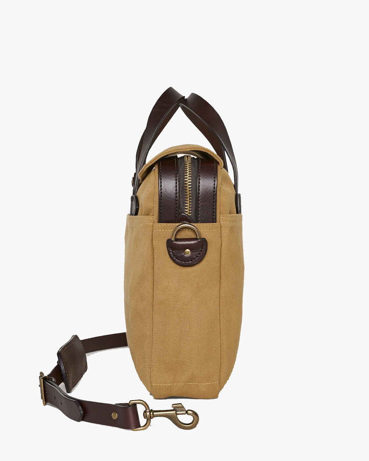 Filson Rugged Twill Original Briefcase - Tan | Filson Bags | JEANSTORE