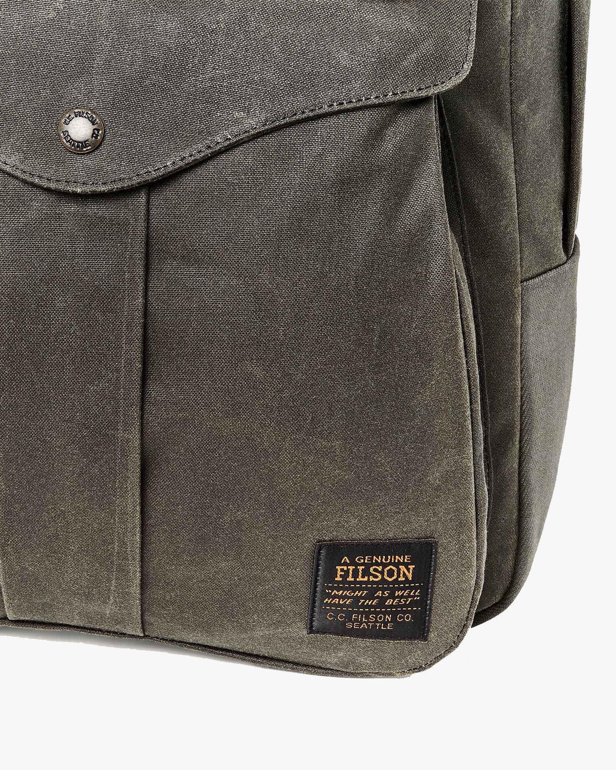 Filson Journeyman Backpack - Otter Green | Filson Bags | JEANSTORE