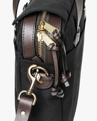 Filson Rugged Twill Original Briefcase - Black | Filson Bags | JEANSTORE