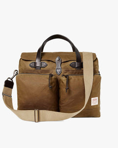 Filson 24 Hour Tin Briefcase - Dark Tan