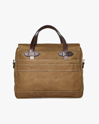 Filson 24 Hour Tin Briefcase - Dark Tan | Filson Bags | JEANSTORE