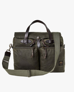 Filson 24 Hour Tin Briefcase - Otter Green