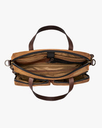 Filson Dryden Briefcase - Whiskey | Filson Bags | JEANSTORE