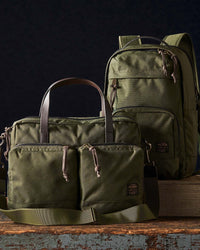 Filson Dryden Briefcase - Otter Green | Filson Bags | JEANSTORE