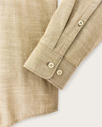 Filson Chambray CPO Shirt - Tan | Filson Shirts | JEANSTORE