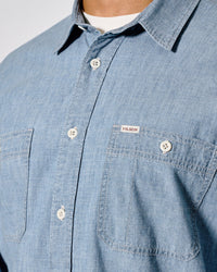 Filson Chambray CPO Shirt - Light Indigo