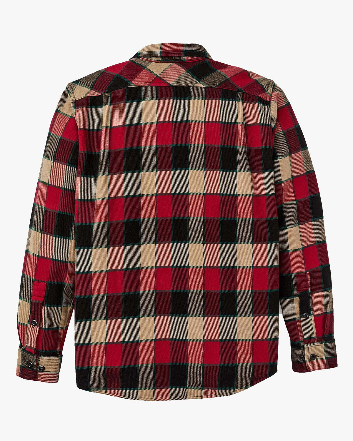Filson Vintage Flannel Work Shirt - Red / Cream Plaid | Filson Shirts | Jeanstore
