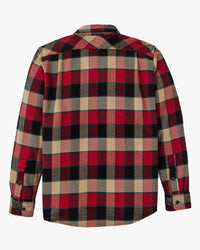 Filson Vintage Flannel Work Shirt - Red / Cream Plaid | Filson Shirts | Jeanstore