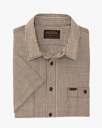 Filson S/S Chambray Shirt - Coffee / Natural