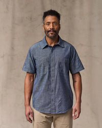 Filson S/S Chambray Shirt - Vintage Fade Chambray