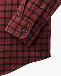 Filson Lightweight Alaskan Guide Shirt - Port / Black Plaid | Filson Shirts | Jeanstore