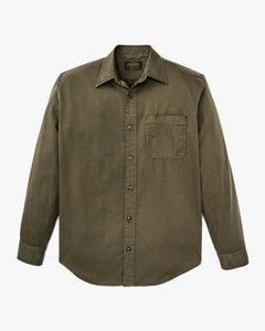 Filson 4.5oz Twill Shirt - Military Olive