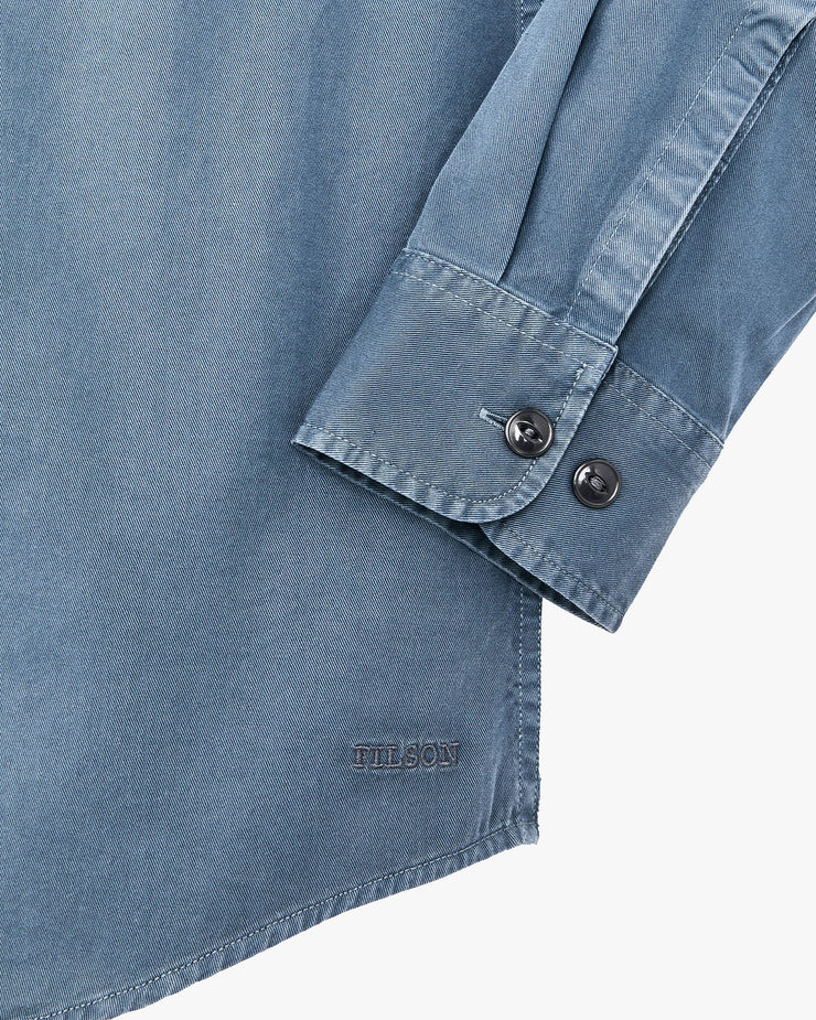 Filson 4.5oz Twill Shirt - Orion Blue | Filson Shirts | JEANSTORE