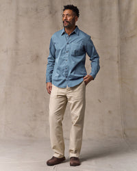 Filson 4.5oz Twill Shirt - Orion Blue | Filson Shirts | JEANSTORE
