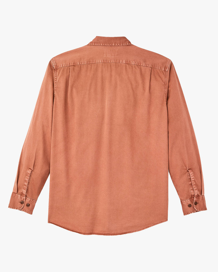 Filson 4.5oz Twill Shirt - Copper Brown | Filson Shirts | JEANSTORE